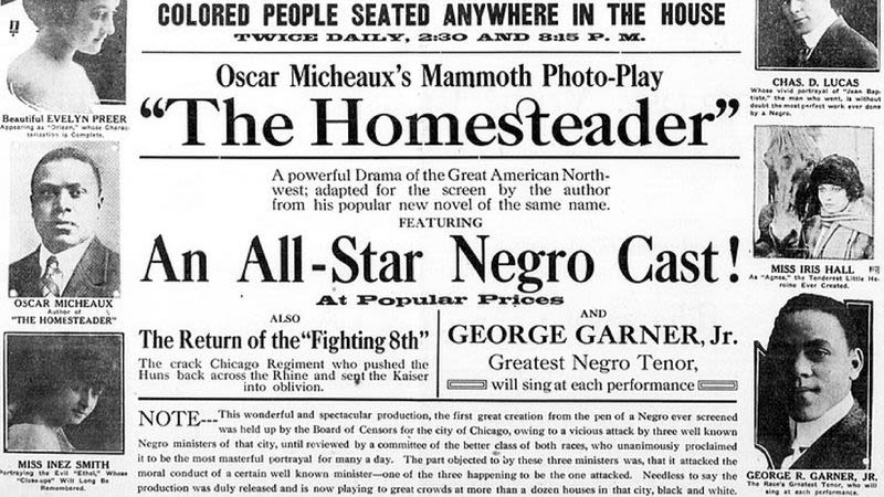 A 1919 advertisement for The Homesteader in Kansas City, Missouri. (Image: Library Of Congress)